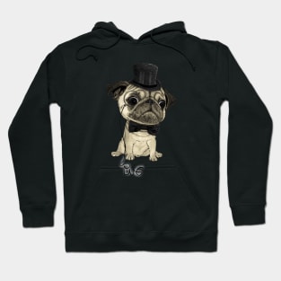 Pug; Gentle Pug Hoodie